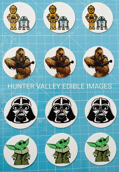 Star Wars Cupcake Toppers